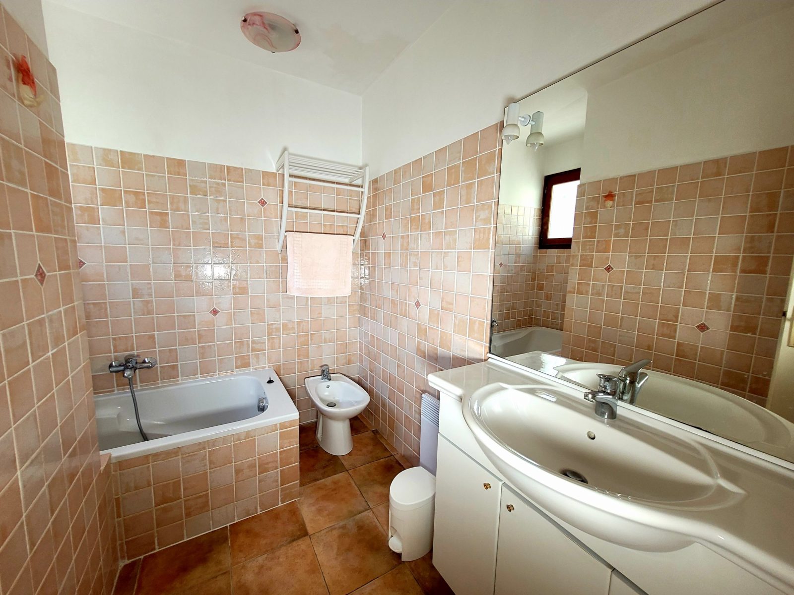 Salle de bain du gîte Amandine