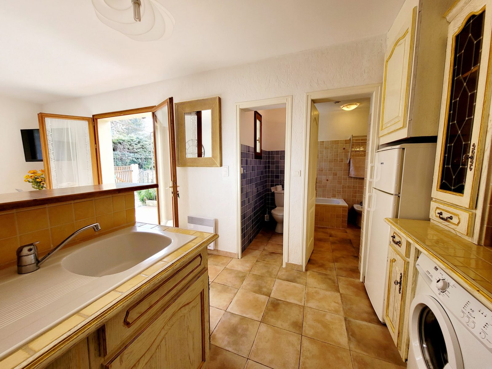 Amandine cuisine et WC