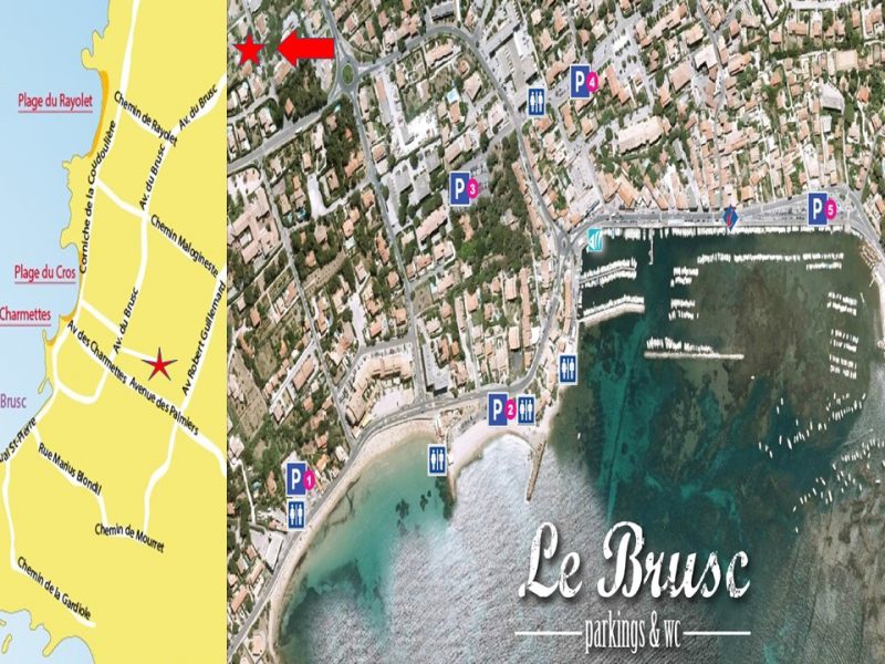 carte du Brusc